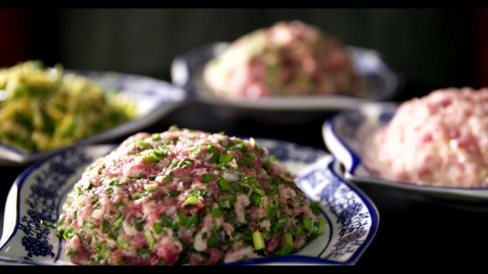 肉馅饺子馅馄饨馅儿包子馅