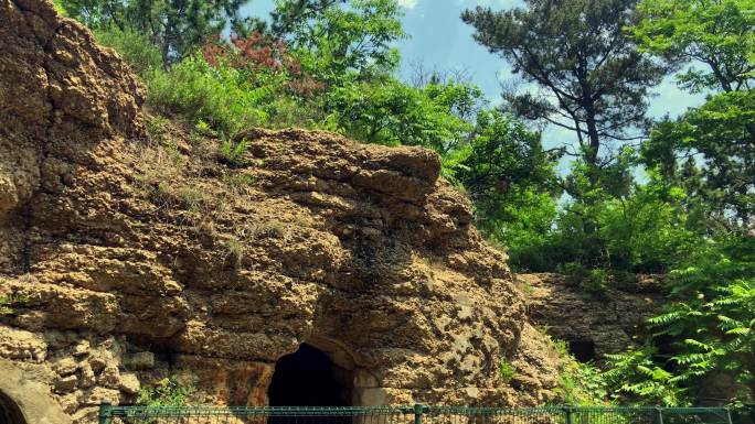 原创拍摄旅顺东鸡冠山堡垒炮台