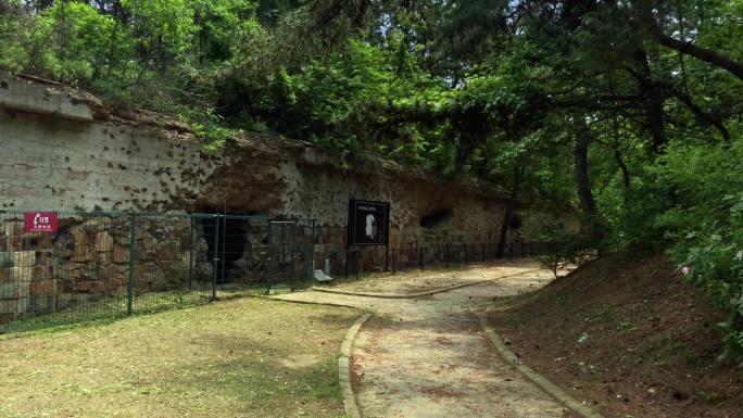 原创拍摄旅顺东鸡冠山堡垒炮台