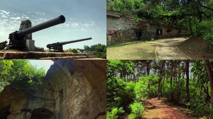 原创拍摄旅顺东鸡冠山堡垒炮台