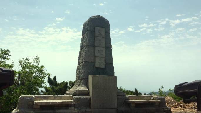 原创拍摄旅顺东鸡冠山堡垒炮台