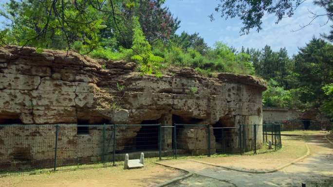 原创拍摄旅顺东鸡冠山堡垒炮台