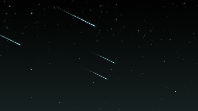 【原创】星空流星雨粒子带通道