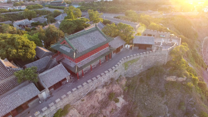 烟台蓬莱阁长岛八仙过海4K航拍视频