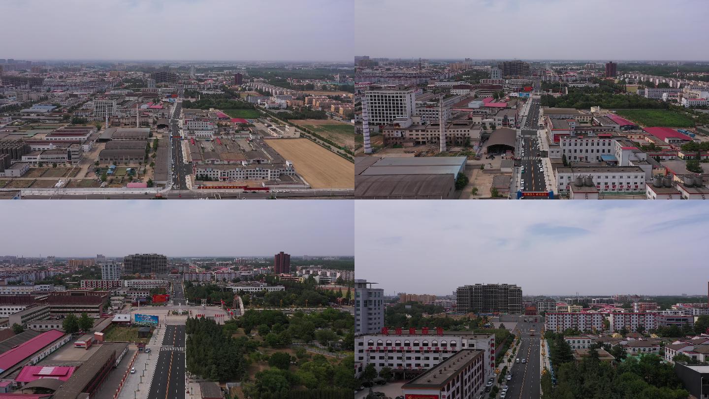 4K-原素材-漯河南街村航拍大景