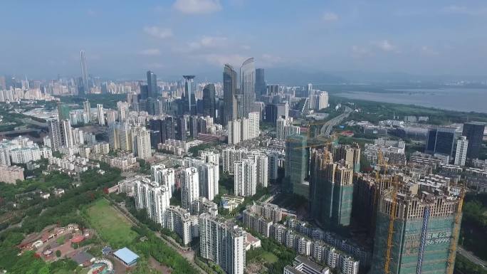 110深圳城市大景（香蜜湖片区）