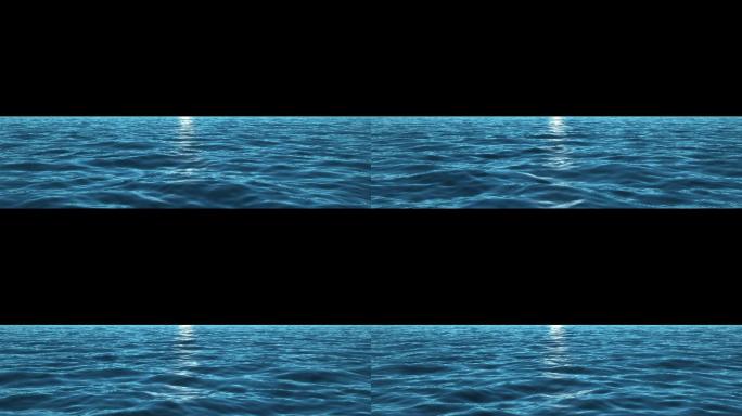4K透明通道水面视频素材