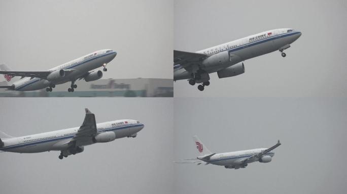 【原创4K】国航A330飞机起飞