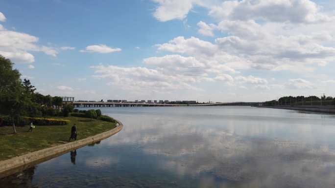 丁香湖公园风景