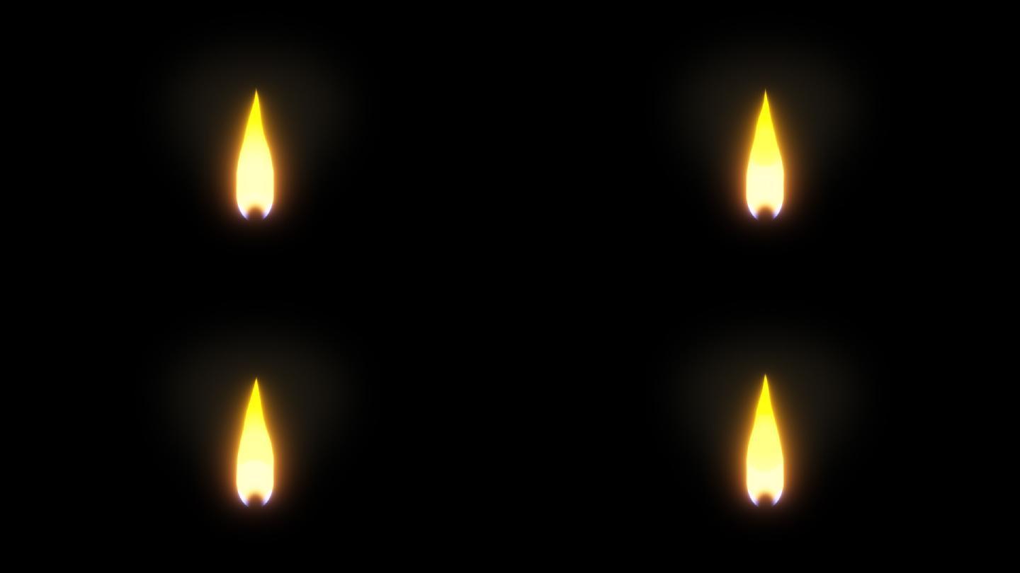 【透明通道】蜡烛