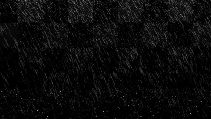 大雨雨滴下雨雨季(带通道)