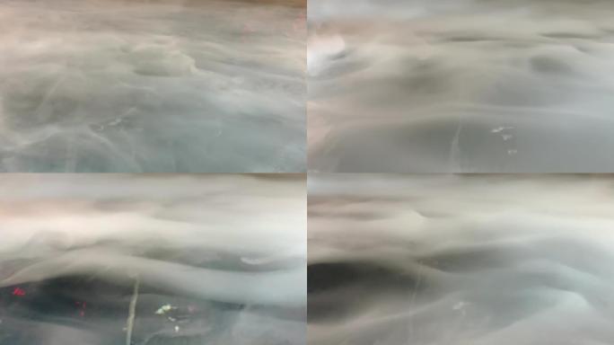 仙境般柔美细腻的人工雾景4K实拍