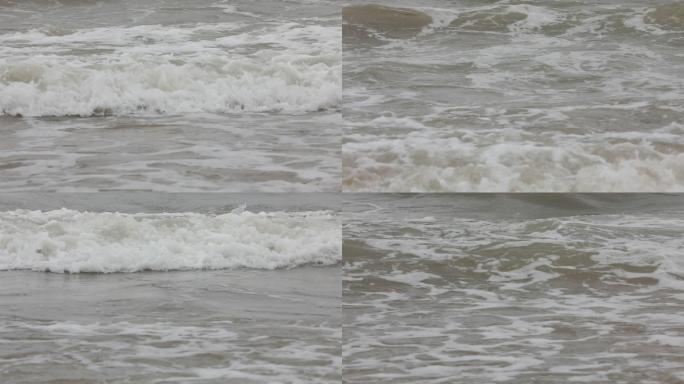 海边浪花升格长镜头