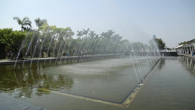 公园水景喷泉