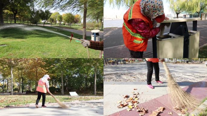 公园环卫工