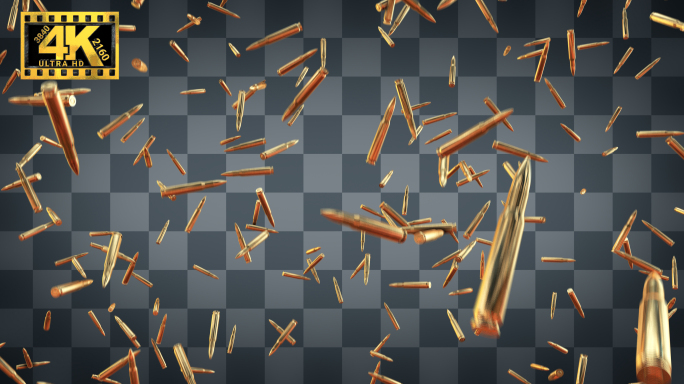 【4K】步枪子弹下落