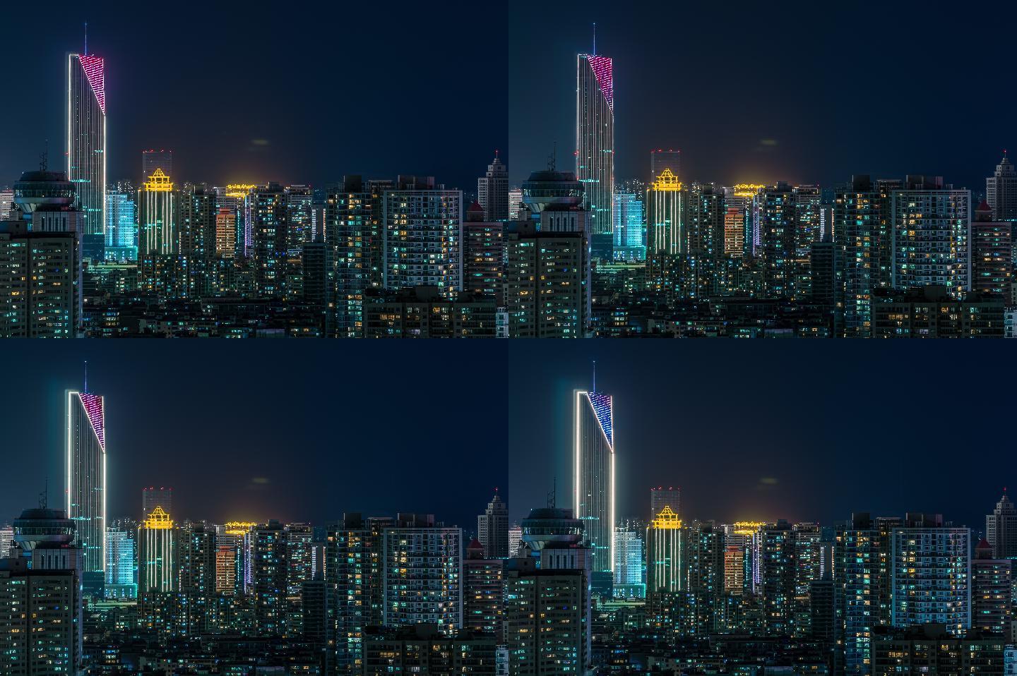 亚欧大厦夜景