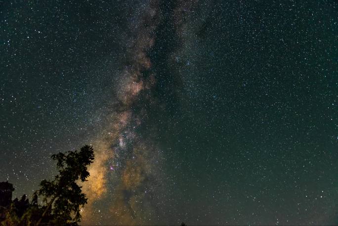 银河、星空延迟