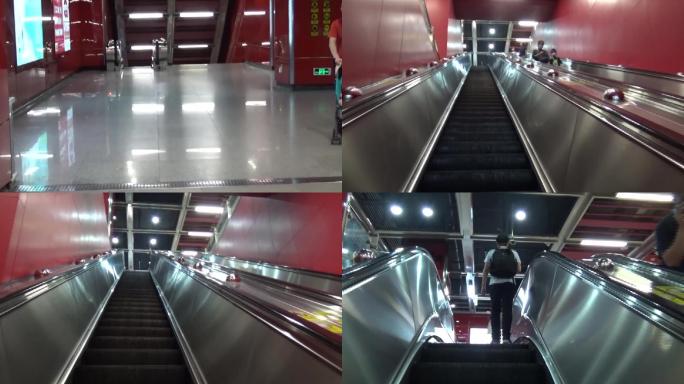 实拍广州地铁团一大站，宽敞的站台干净整洁