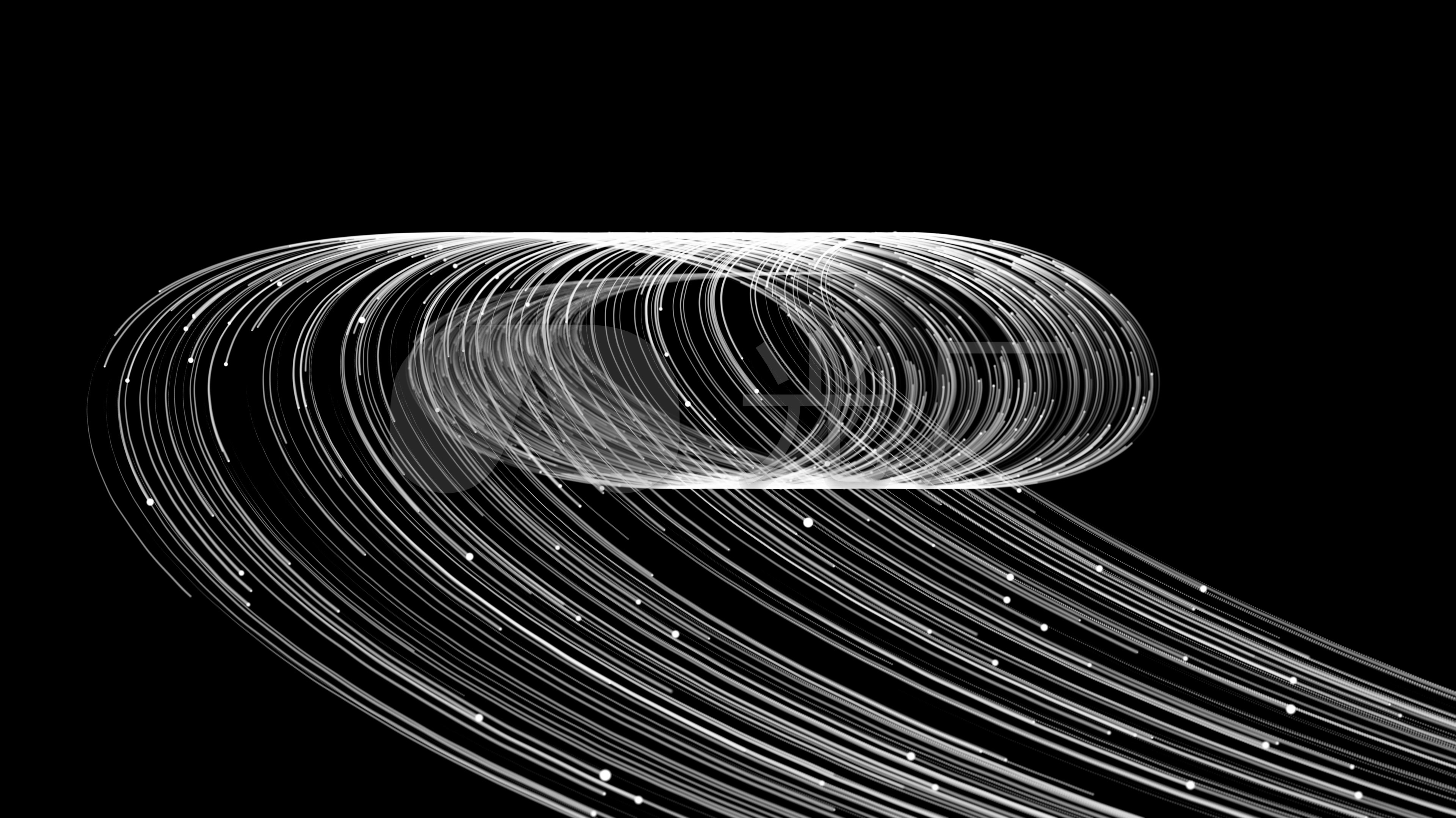 视频素材 影视包装 影视特效 白色缠绕粒子3 来自视频原始文件或预览