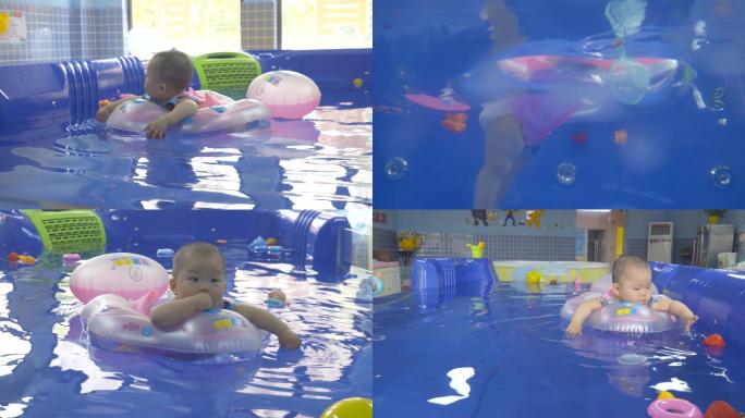 4K婴儿游泳-亲子游泳池母婴护理