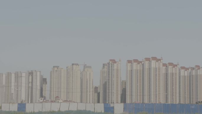 4k超高清索尼建筑高楼住宅房地产（灰片）