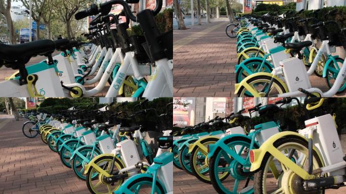 共享电动车电单车城市交通绿色出行