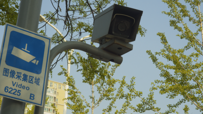 4K马路监控摄像头、天网电子眼、交通监控