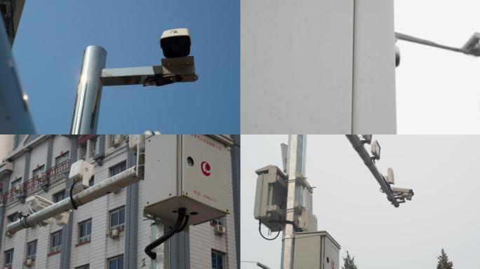 4K马路监控摄像头、天网电子眼、交通监控