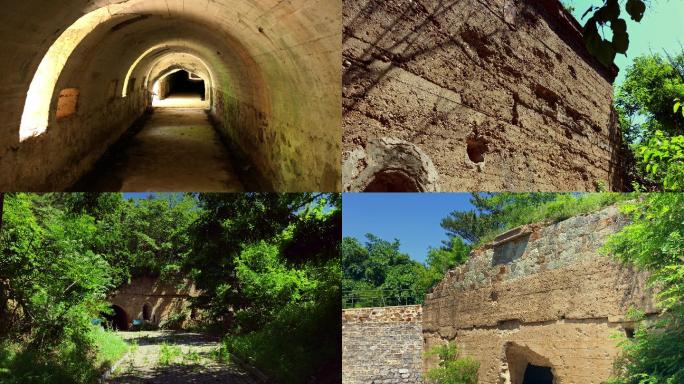 原创拍摄旅顺松树山堡垒