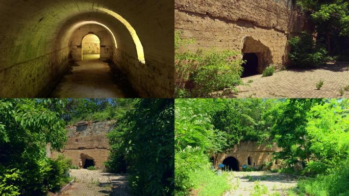 原创拍摄旅顺松树山堡垒