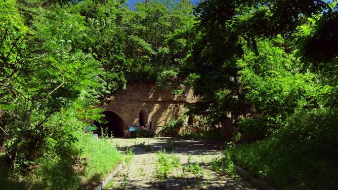 原创拍摄旅顺松树山堡垒