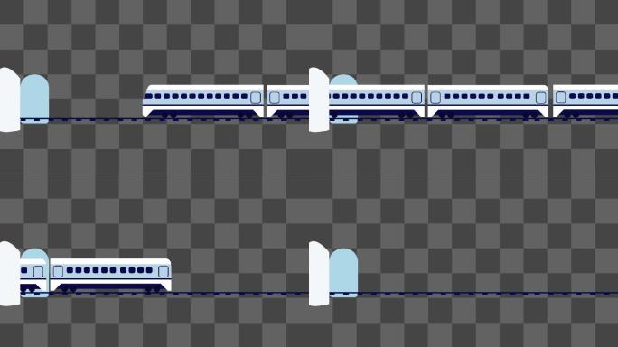 火车开进隧道-alpha通道