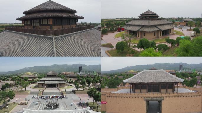 宝鸡岐山中国·周原景区航拍