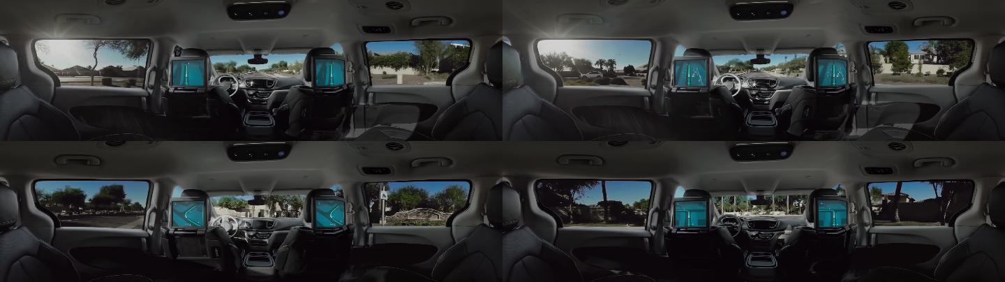 无人驾驶汽车4K超宽屏
