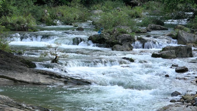 4K实拍白水滩水流声8组