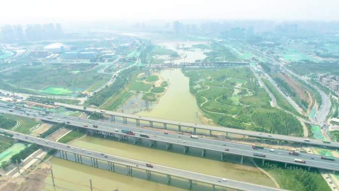 西安北三环灞河大桥