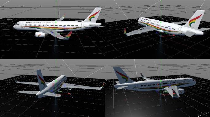 空客A320飞机模型