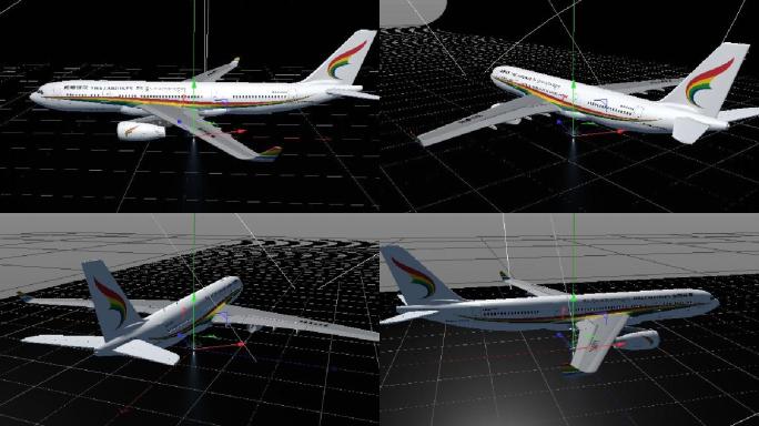 空客A330飞机模型