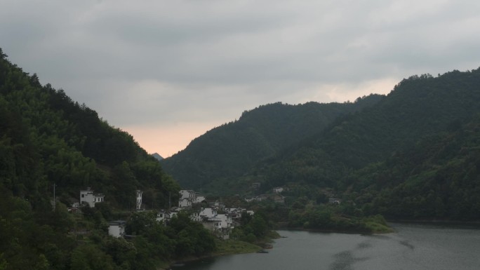 黄山山村延时宣传片纪录片