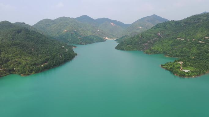 江门台山水库航拍