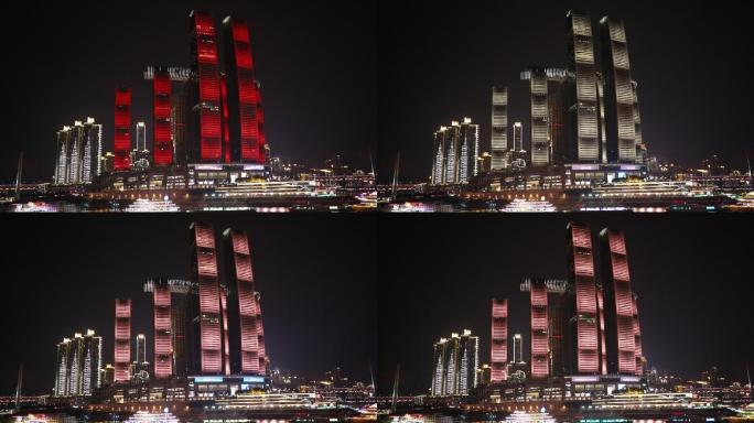 重庆来福士，朝天门码头，重庆城市风光