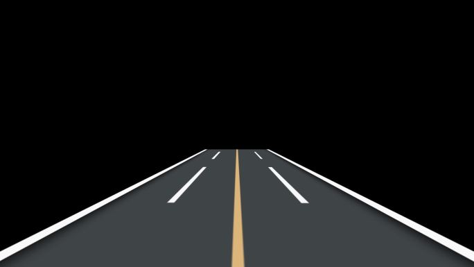 公路前进后退通道视频