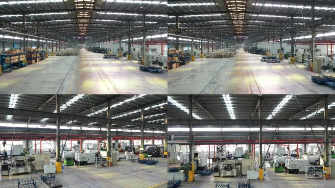 江门台山市工厂航拍