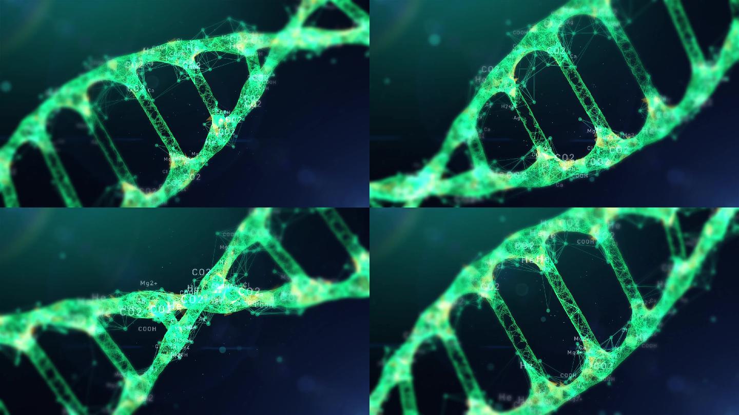 科技互联网数据信息数字dna化