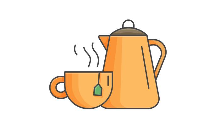 mg茶壶和茶杯-alpha通道