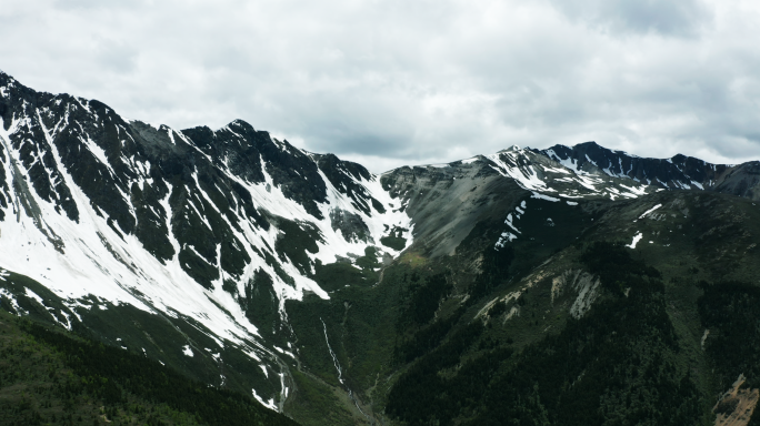 【4K】航拍香格里拉白马雪山