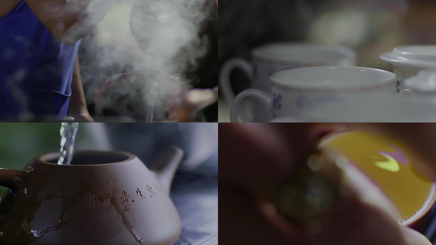 烧水壶-紫砂壶-品茶