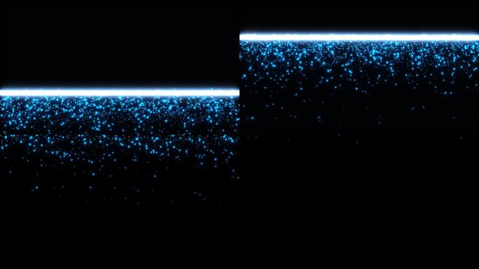4K带通道-光条粒子闪烁科技过渡光点光束