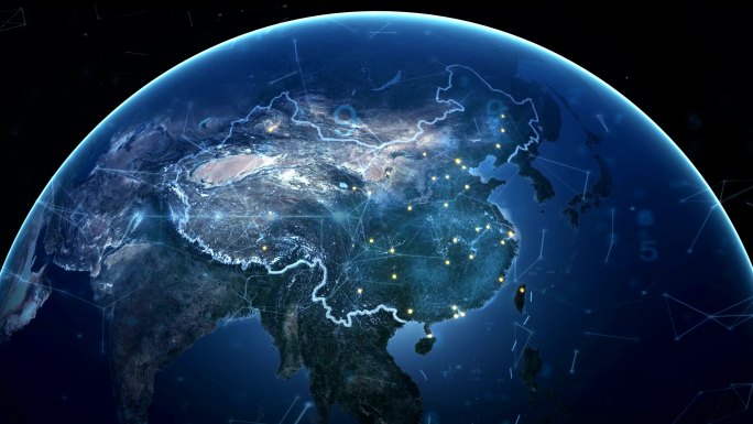 中国版图大数据云计算5g通信